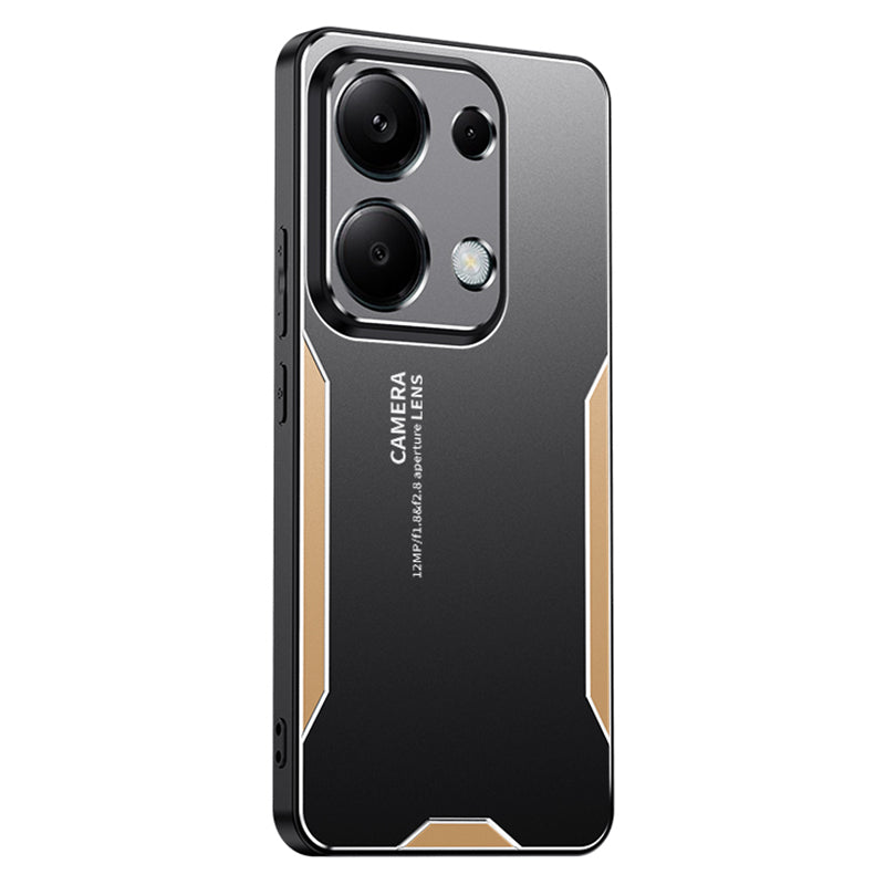 For Xiaomi Redmi Note 13 Pro 4G / Poco M6 Pro 4G Case Drop-Proof Aluminum Alloy+TPU+PC Phone Cover For Xiaomi Redmi Note 13 Pro 4G / Poco M6 Pro 4G Case Drop-Proof Aluminum Alloy+TPU+PC Phone Cover